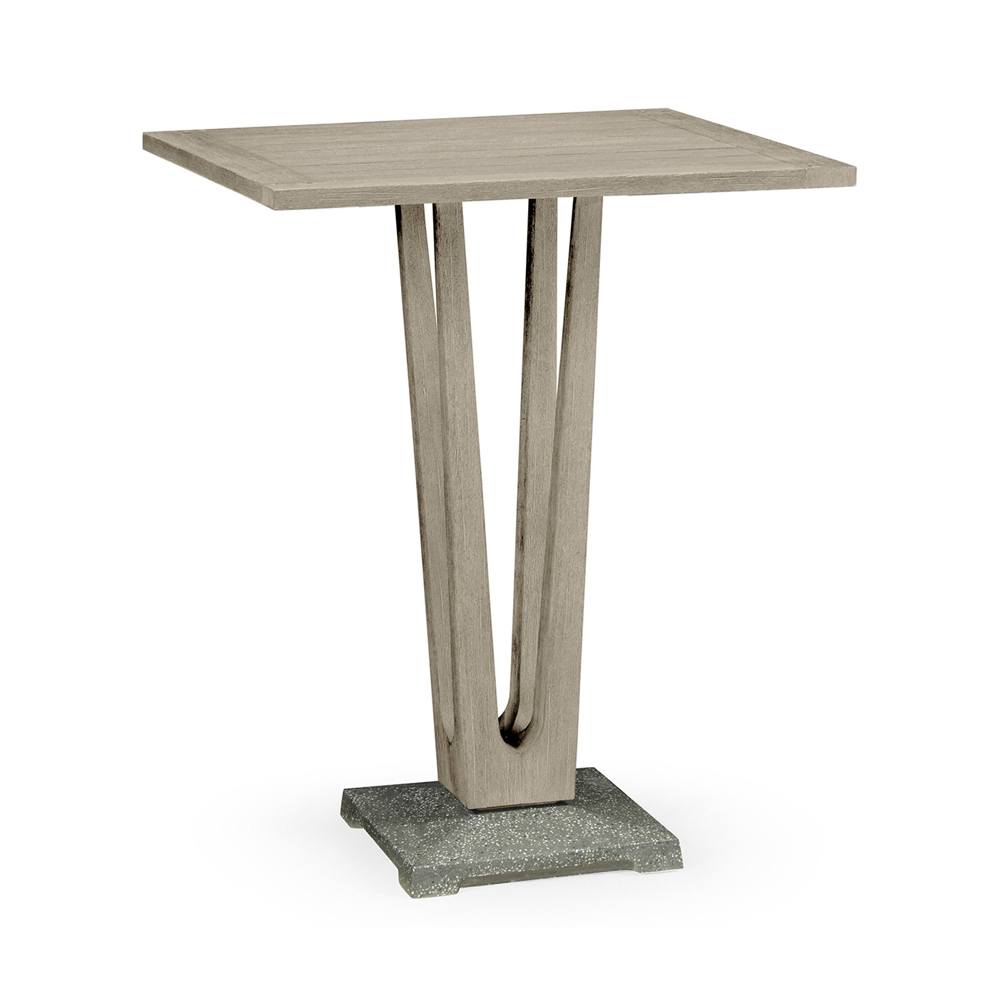 Square Navajo Sand Bar Table with a Terrazzo Base 32