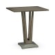 Square Grey Counter Table with a Terrazzo Base 32