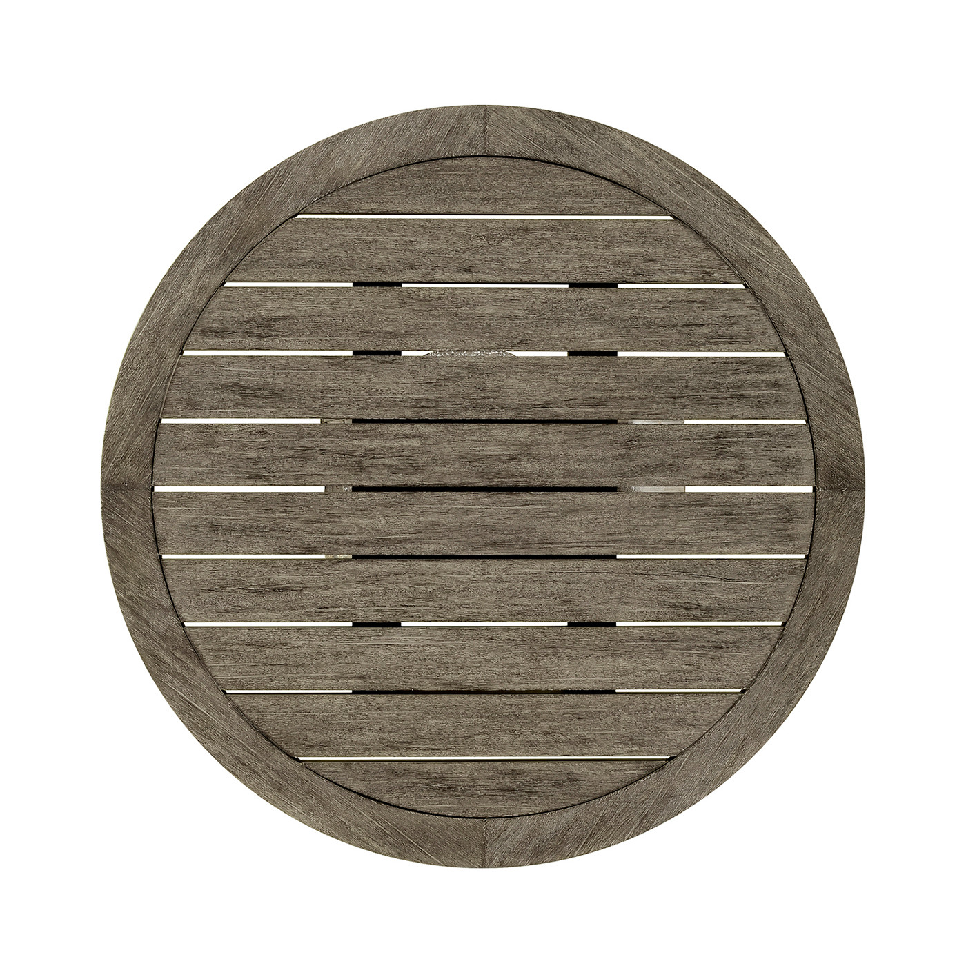 Round Grey Bar Table with a Terrazzo Base 36