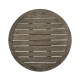 Round Grey Counter Table with a Terrazzo Base 36