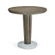 Round Grey Counter Table with a Terrazzo Base 36