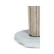 Round Navajo Sand Counter Table with a Terrazzo Base 36