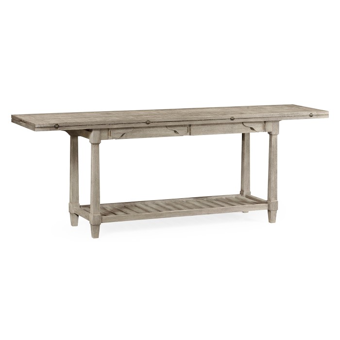 Rectangular Navajo Sand & Antique Brass Hunt Table