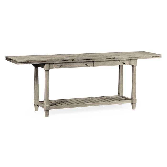 Rectangular Navajo Sand & Antique Brass Hunt Table
