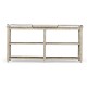 Rectangular Navajo Sand & Brass Sideboard with Removable Tray