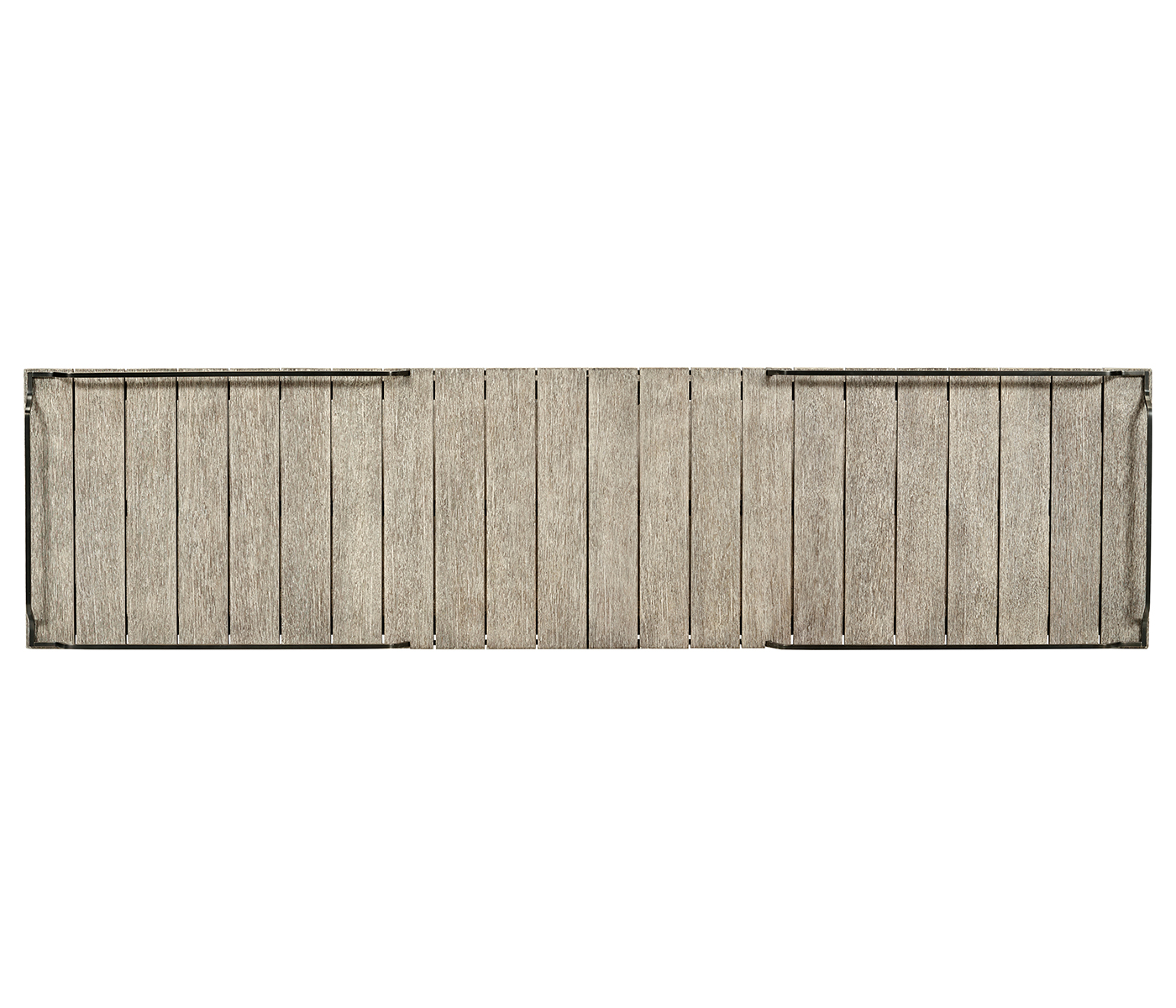 Rectangular Navajo Sand & Brass Sideboard with Removable Tray