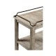 Rectangular Navajo Sand & Brass Sideboard with Removable Tray