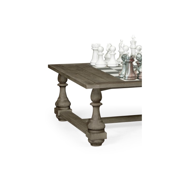 Rectangular Grey Games Coffee Table