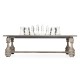 Rectangular Navajo Sand Games Coffee Table