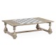 Rectangular Navajo Sand Games Coffee Table