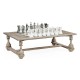 Rectangular Navajo Sand Games Coffee Table