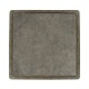Square Grey & Concrete Coffee Table with an X-Base