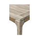 Rectangular Navajo Sand & Rattan Dining Table 80