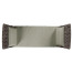Rattan Latt Bench with Cushion & Pillows