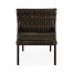Rattan Latt Bench with Cushion & Pillows