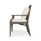Grey Garden Bench with Cushion & Pillows