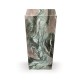 Medium Square Faux Black & Grey Marble Planter