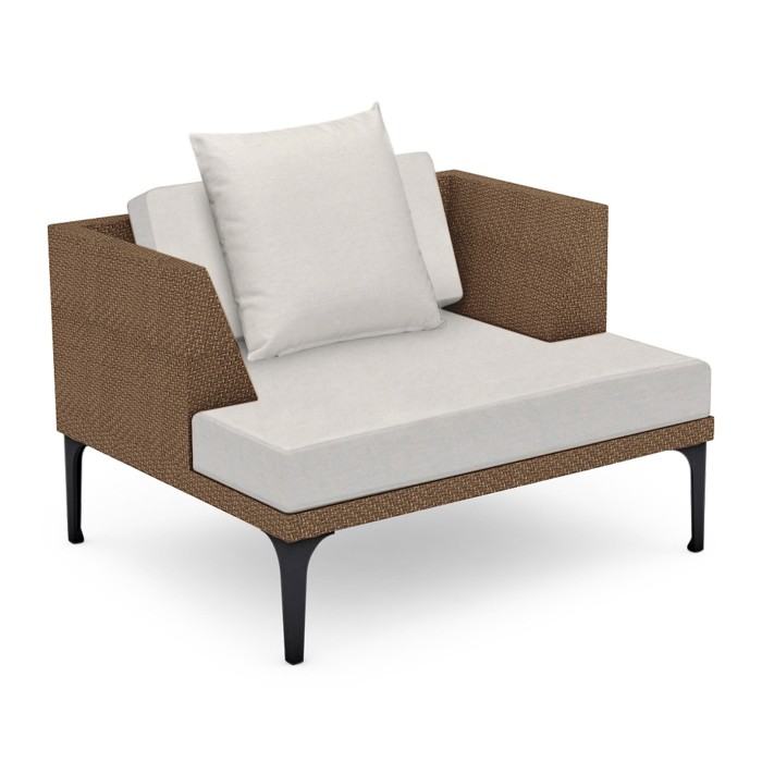 Panama Rattan Lounge Chair