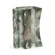 Faux Black & Grey Marble Puzzle Piece Side Table
