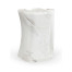 Faux White & Grey Marble Puzzle Piece Side Table