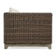 Grey & Rattan Chair