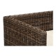 Grey & Rattan Chair