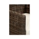 Grey & Rattan Chair