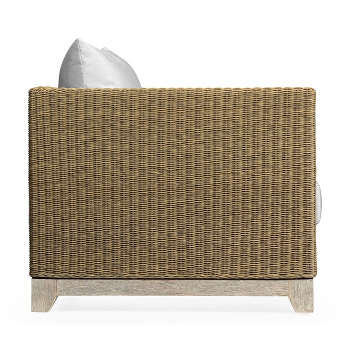 Navajo Sand & Light Natural Rattan Chair