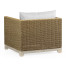 Navajo Sand & Light Natural Rattan Chair