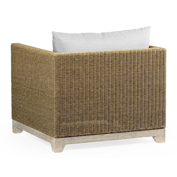 Navajo Sand & Light Natural Rattan Chair
