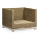 Navajo Sand & Light Natural Rattan Chair