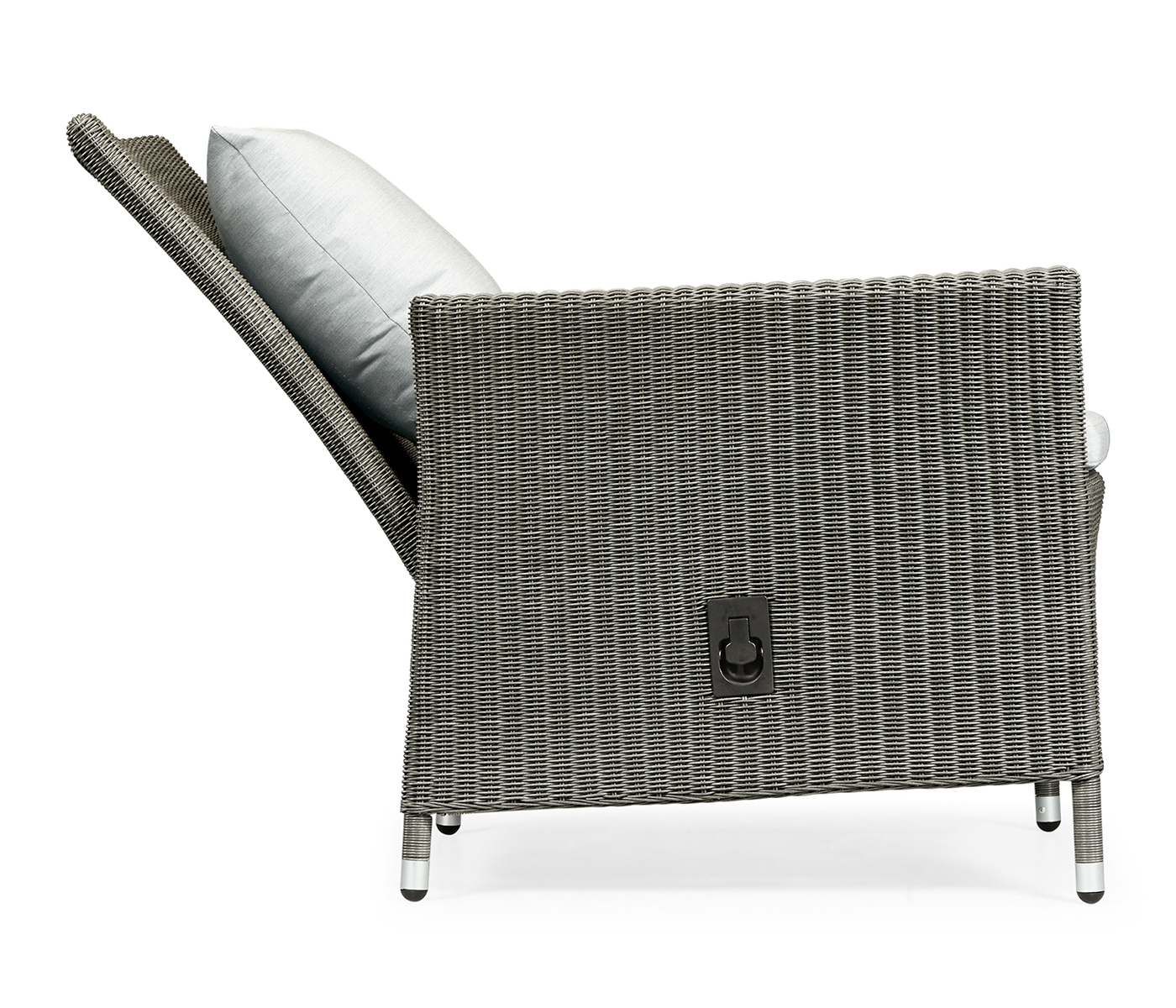 Panama Rattan Chair with Reclining Back