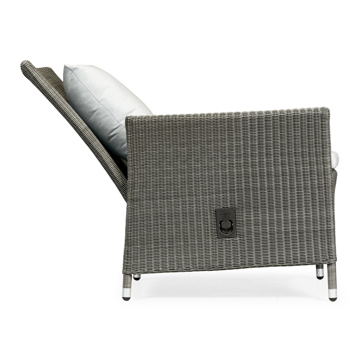 Panama Rattan Chair with Reclining Back