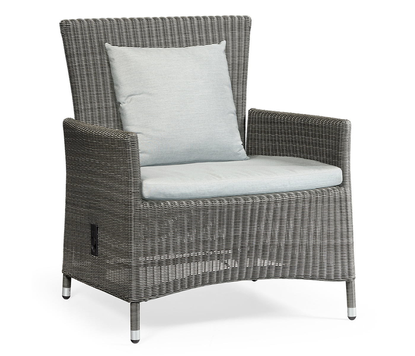 Panama Rattan Chair with Reclining Back