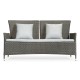 Panama Rattan Two-Seat Sofa with Reclining Back