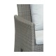Panama Rattan Two-Seat Sofa with Reclining Back