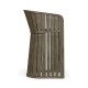 Slatted Grey Tub Bar Stool
