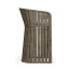 Slatted Grey Tub Bar Stool
