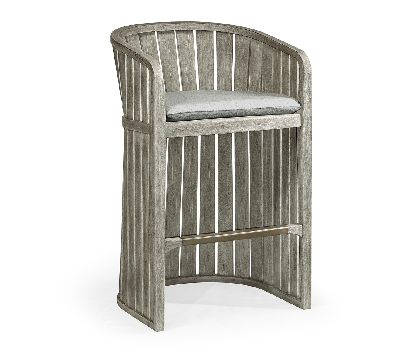 Slatted Navajo Sand Tub Bar Stool