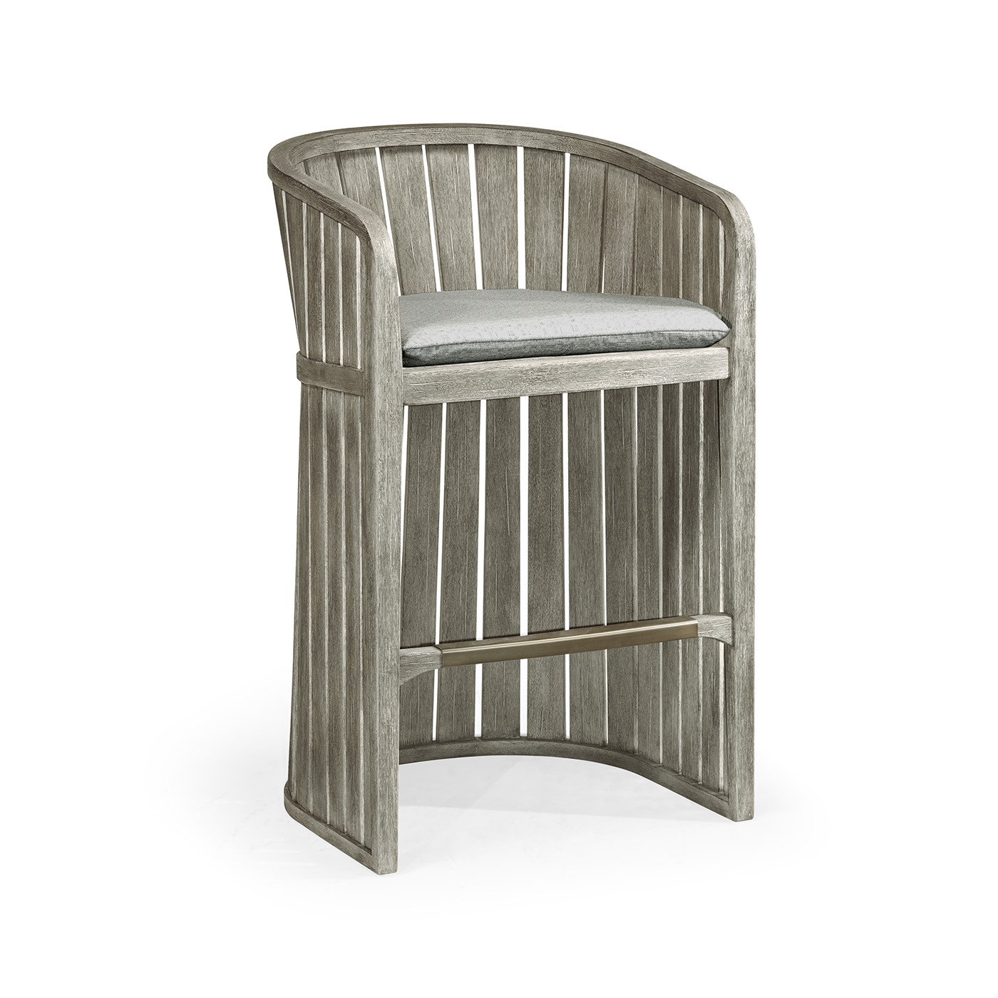 Slatted Navajo Sand Tub Bar Stool