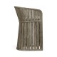 Slatted Grey Tub Counter Stool