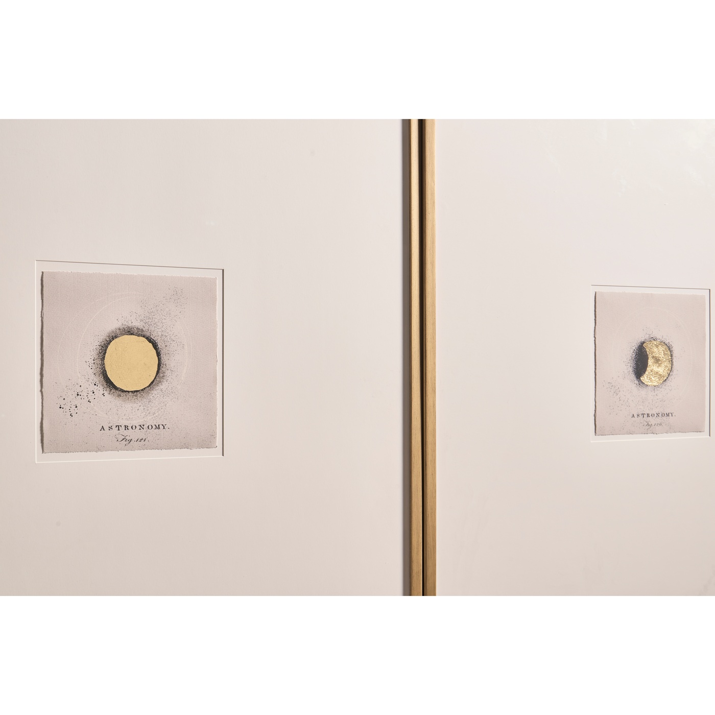 Antique Astronomy - Set of 4