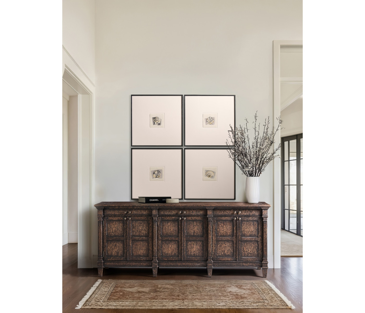 Architectural Clamshells - Set of 4