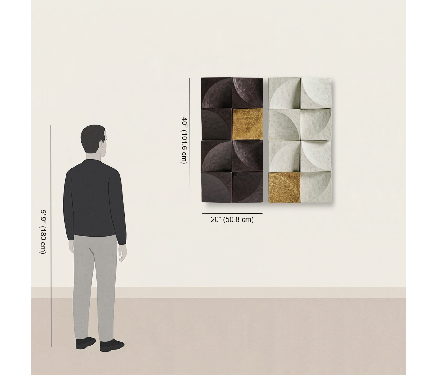 Impasto Blocks - Set of 2