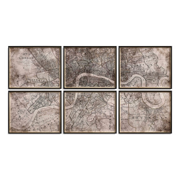 Districts of the Metropolis - Set of 6