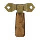Tear drop handle