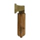 Tear drop handle