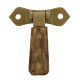 Tear drop handle