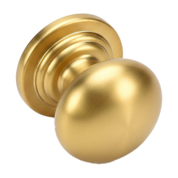 Brass knob