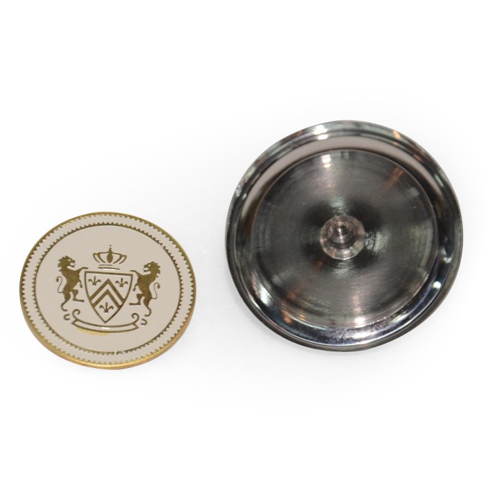 Stainless steel knob